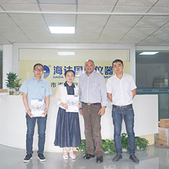 德國工程師來訪海達(dá)儀器進(jìn)行技術(shù)交流